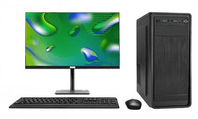 Системный блок Снежный Барс +  монитор Lightcom